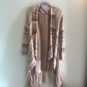 Long Multicolored Cardigan